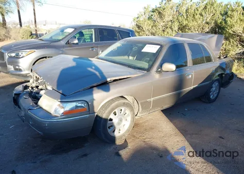 2004 Mercury Grand Marquis Ls z USA, uszkodzony, nr VIN 2MEFM75W84X644579